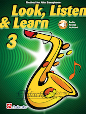 Look, Listen & Learn 3 - Alto Saxophone + Audio Access Included